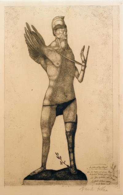 The Hero with the Wing by Paul Klee